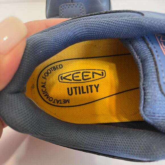 Keen Utility Vista Energy Women Safety Work Shoes Size 10M Carbon Fiber Toe Blue - Picture 9 of 12